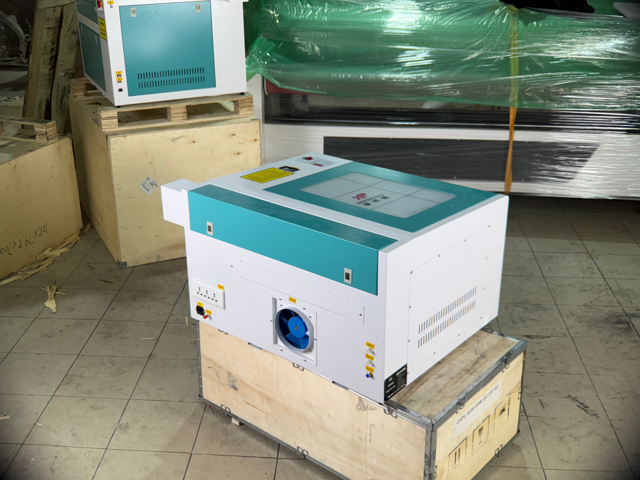 Лазерный станок CO2 с ЧПУ | 400x400 | 50 Вт | M3 фото 7