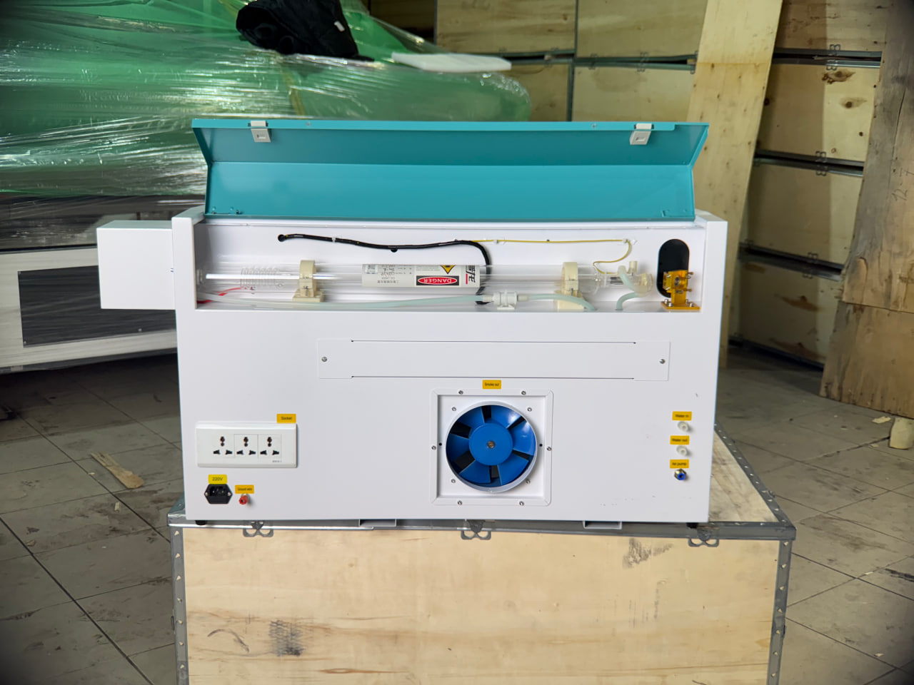 Лазерный станок CO2 с ЧПУ | 400x400 | 50 Вт | M3 фото 8