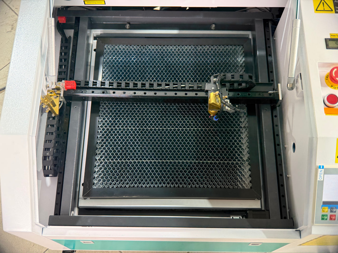 Лазерный станок CO2 с ЧПУ | 400x400 | 50 Вт | Ruida фото 4