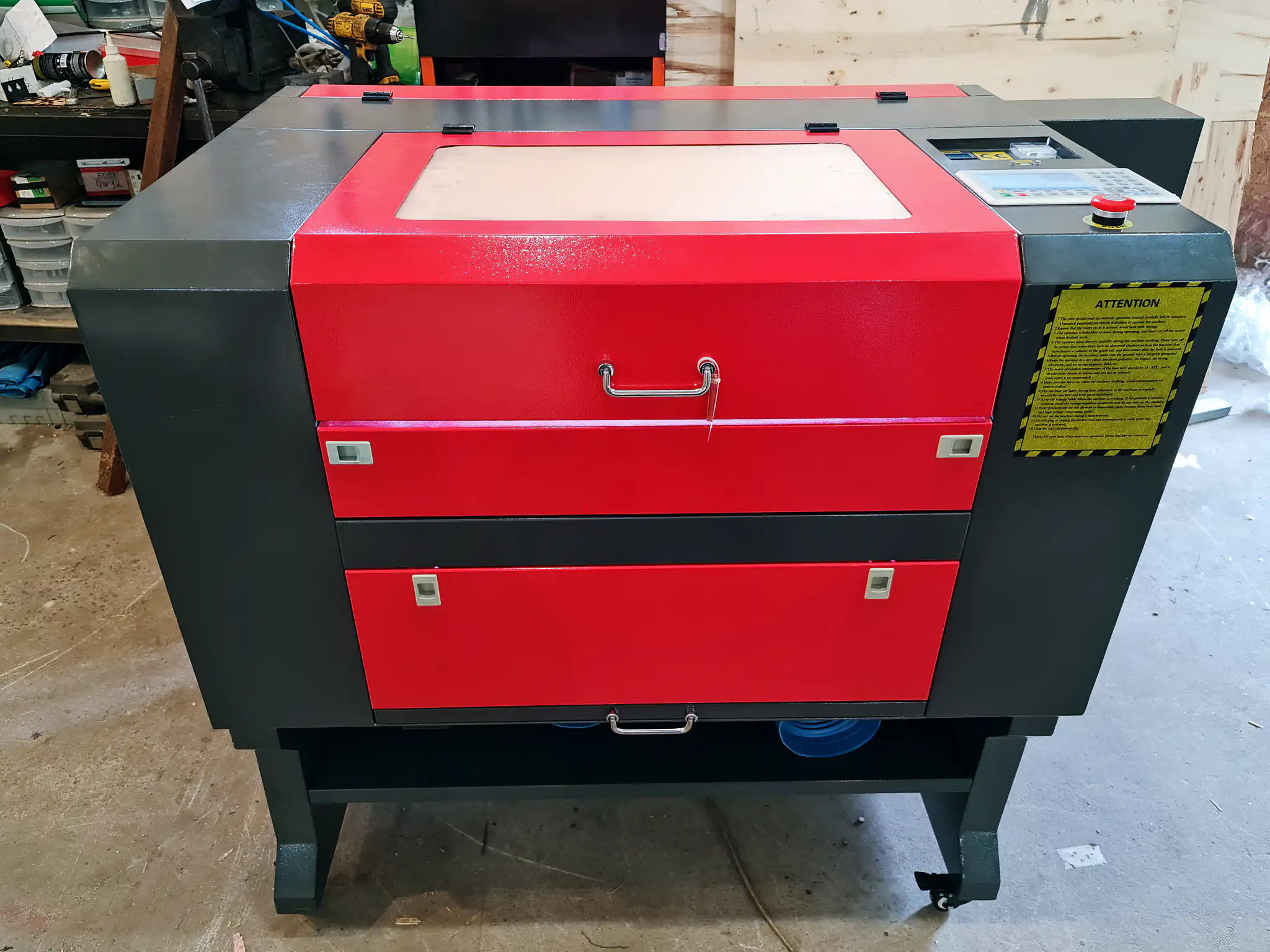 Лазерный станок CO2 с ЧПУ | 600x400 | 80 Вт | Ruida | Medium фото 8