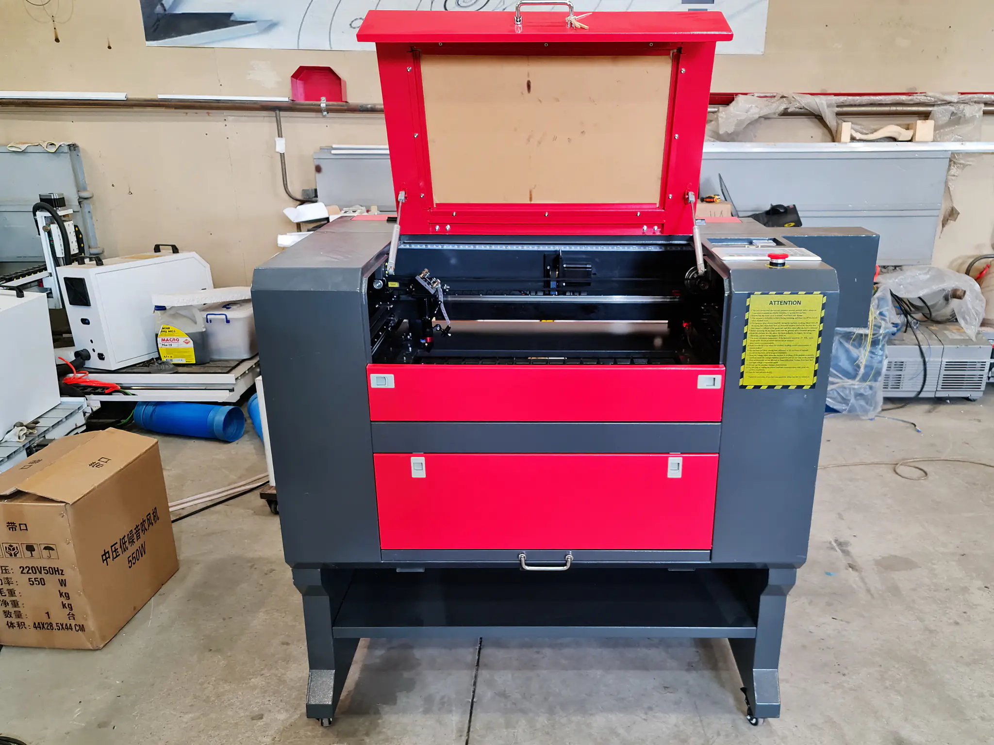 Лазерный станок CO2 с ЧПУ | 600x400 | 100 Вт | Ruida | Medium