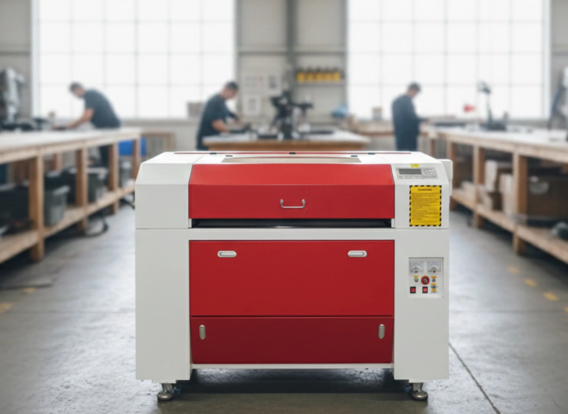 Лазерный станок CO2 с ЧПУ | 600x900 | 80 Вт | Ruida | Pro