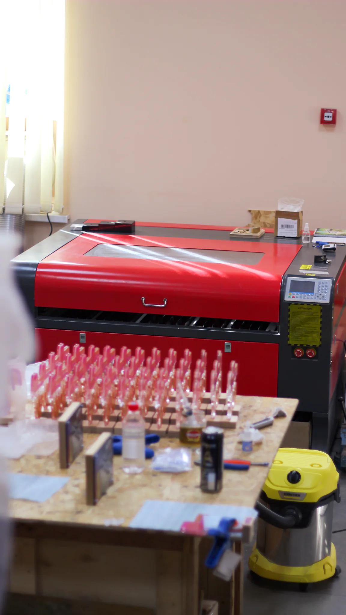 Лазерный станок CO2 с ЧПУ | 1000x800 | 80 Вт | Ruida | Medium