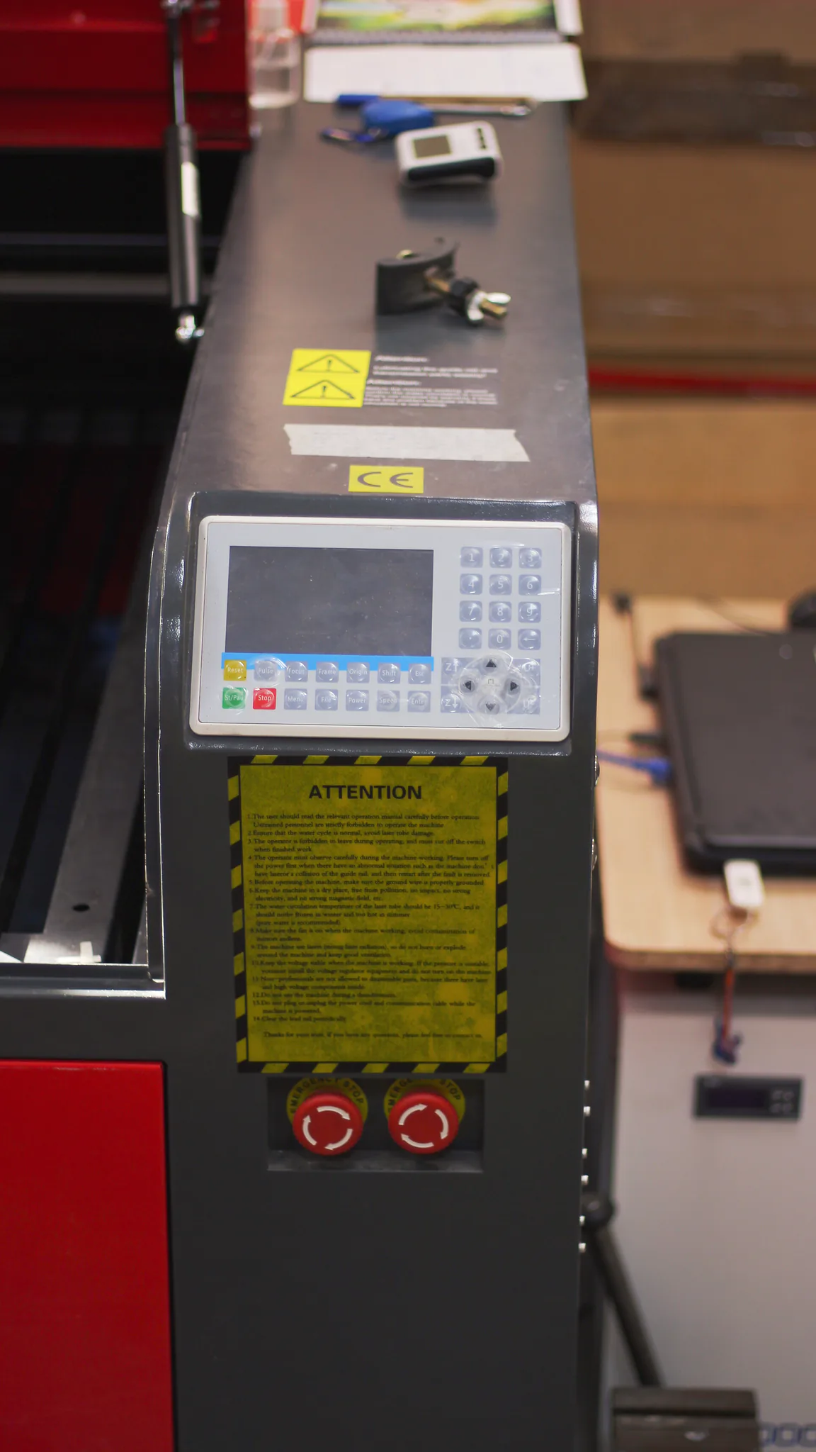 Лазерный станок CO2 с ЧПУ | 1000x800 | 80 Вт | Ruida | Medium фото 4