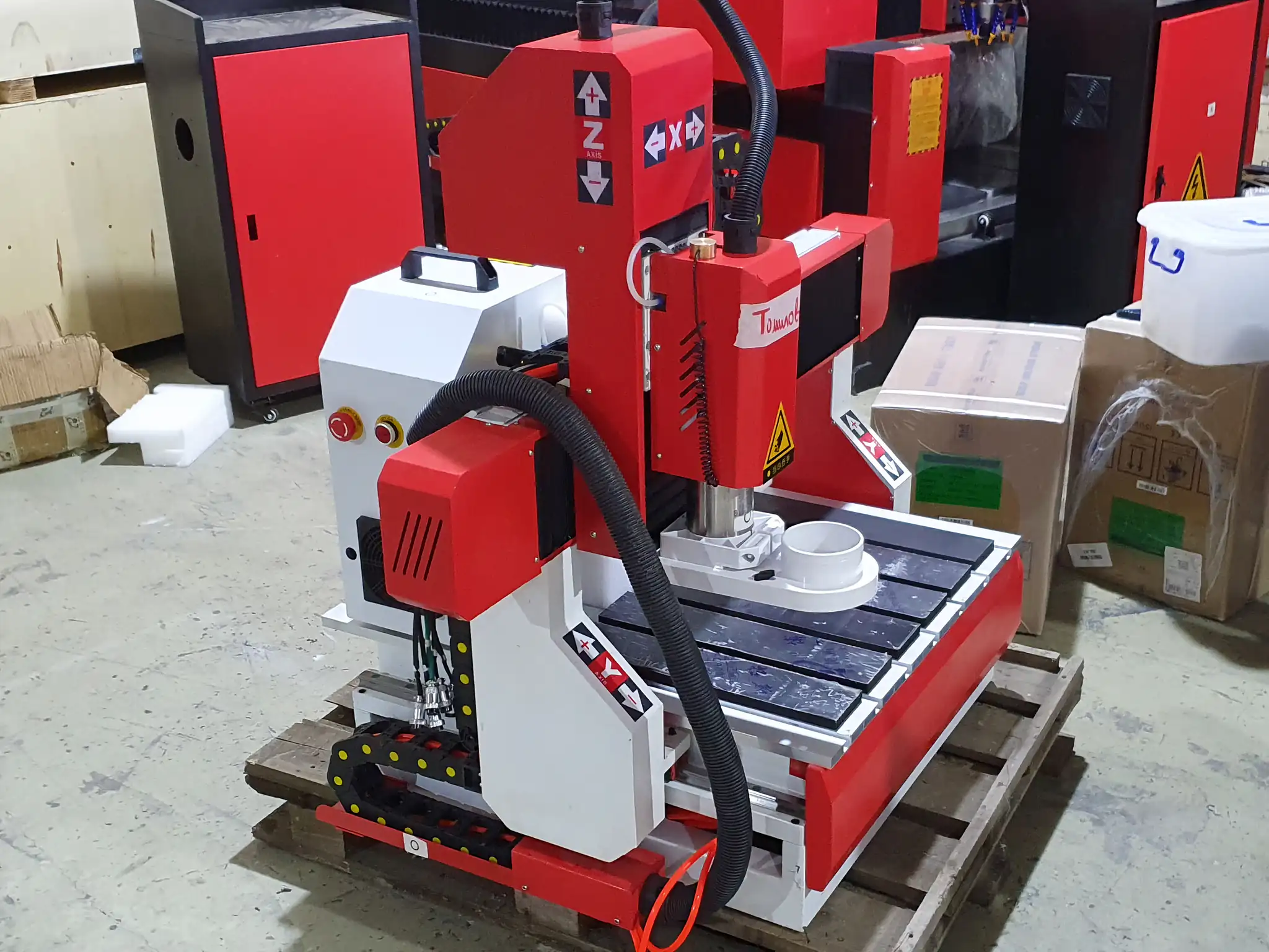 Настольный фрезерный станок с ЧПУ | 400x600x200 | 1,5 кВт | Inectra  фото 3