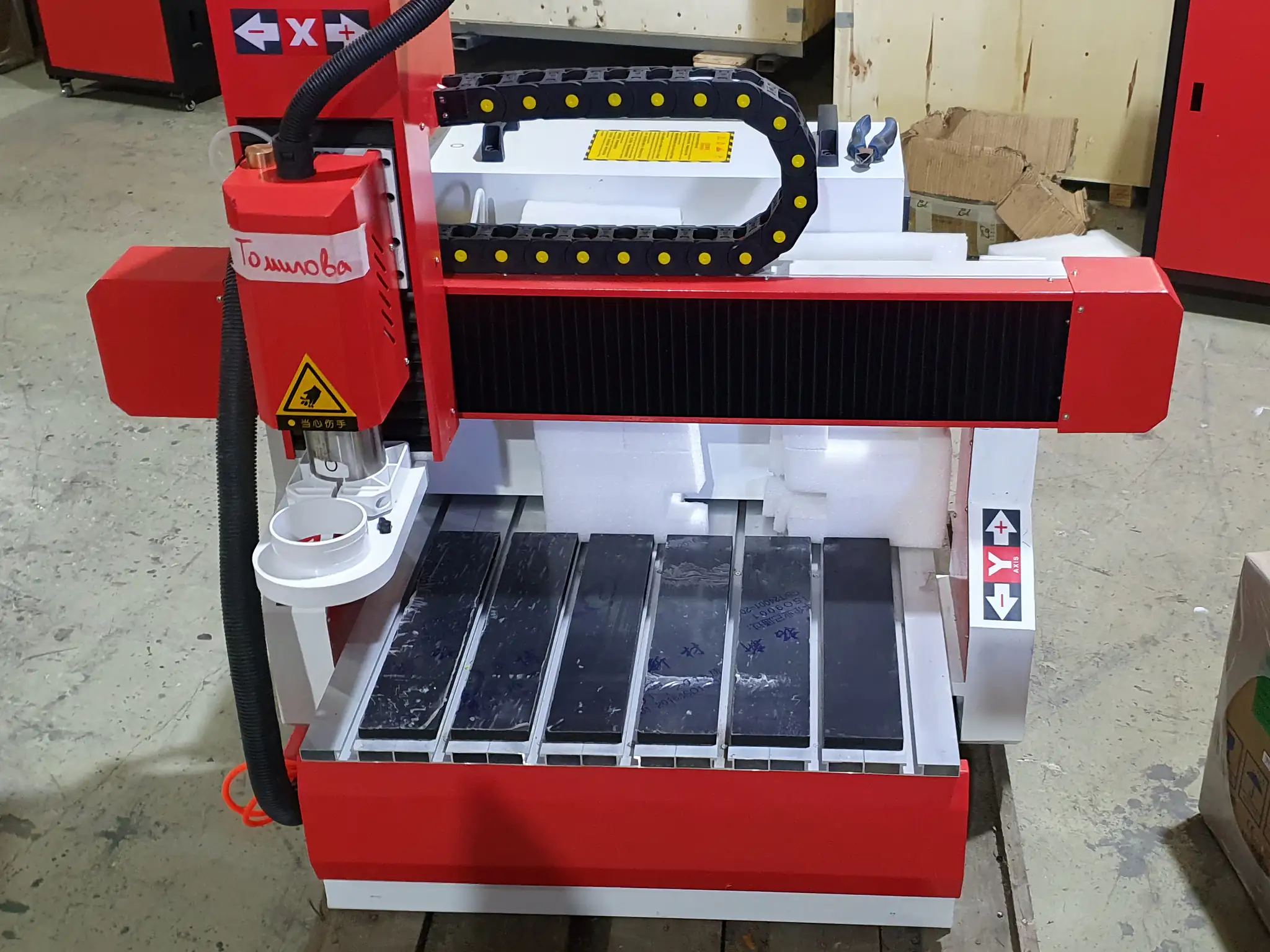 Настольный фрезерный станок с ЧПУ | 400x600x200 | 2,2 кВт | Inectra  фото 4