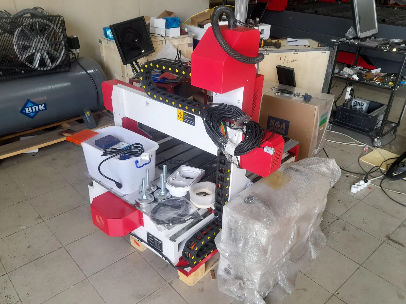 Настольный фрезерный станок с ЧПУ | 600x900x200 | 3 кВт | Inectra фото 4