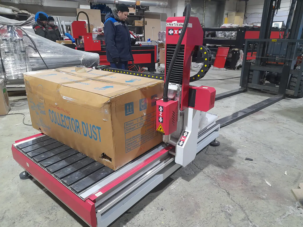 Фрезерный станок с ЧПУ | 900x1500x200 | 3 кВт | Inectra фото 9