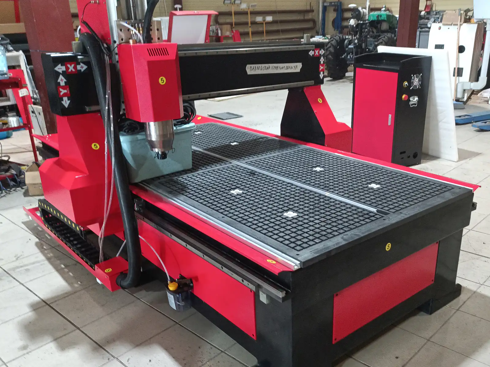 Фрезерный станок с ЧПУ | 1000x2000x300 | 3 кВт | Inectra