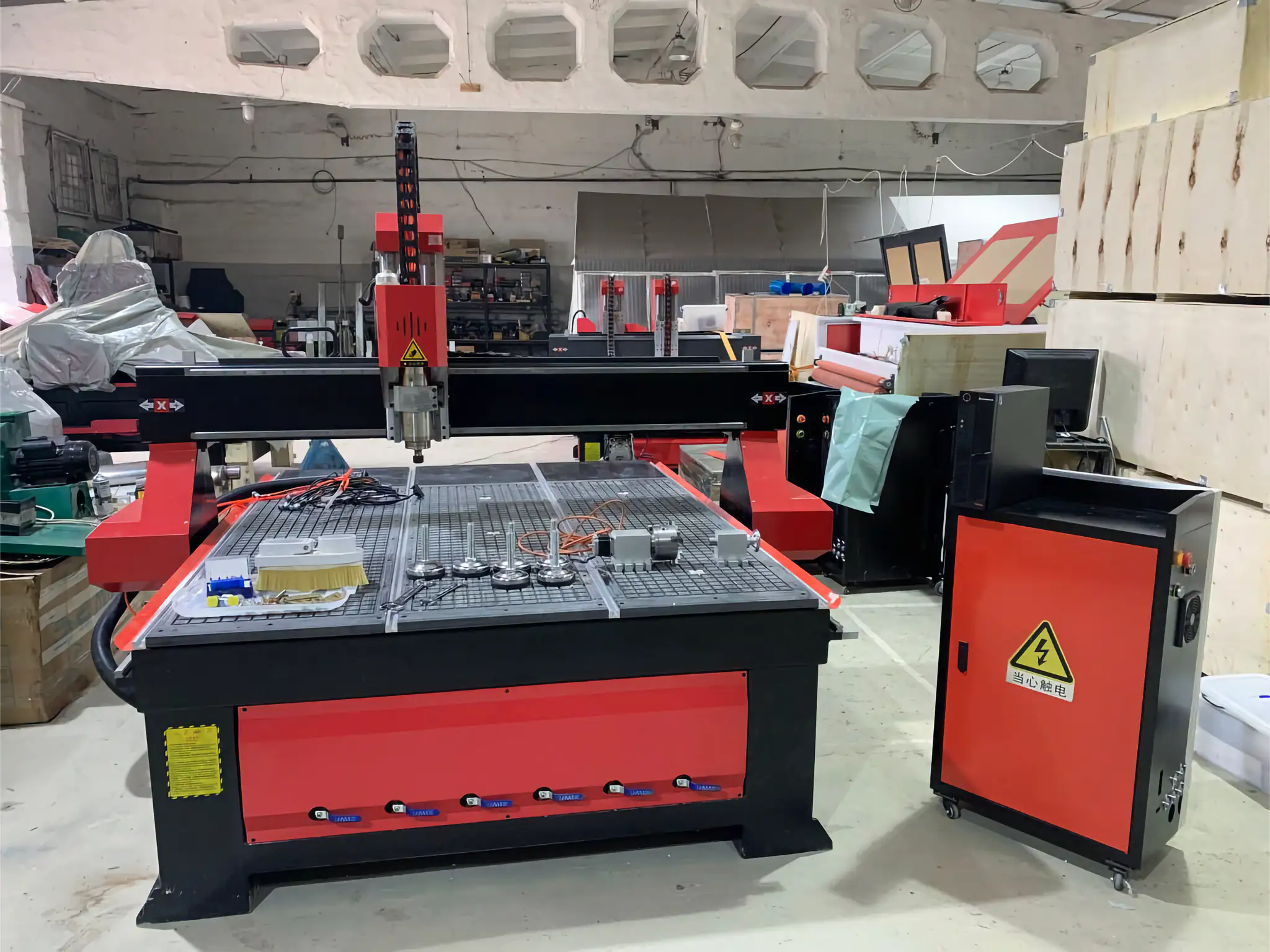 Фрезерный станок с ЧПУ | 1600x1600x300 | 3 кВт | Inectra