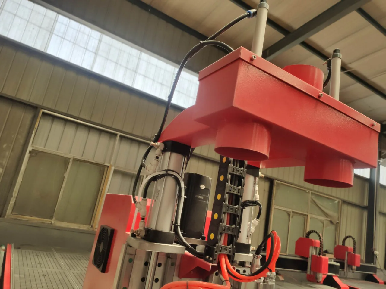 Фрезерный станок с ЧПУ | 2100x4000x300 | 3 кВт | RichAuto A15 | 2 Head  фото 2