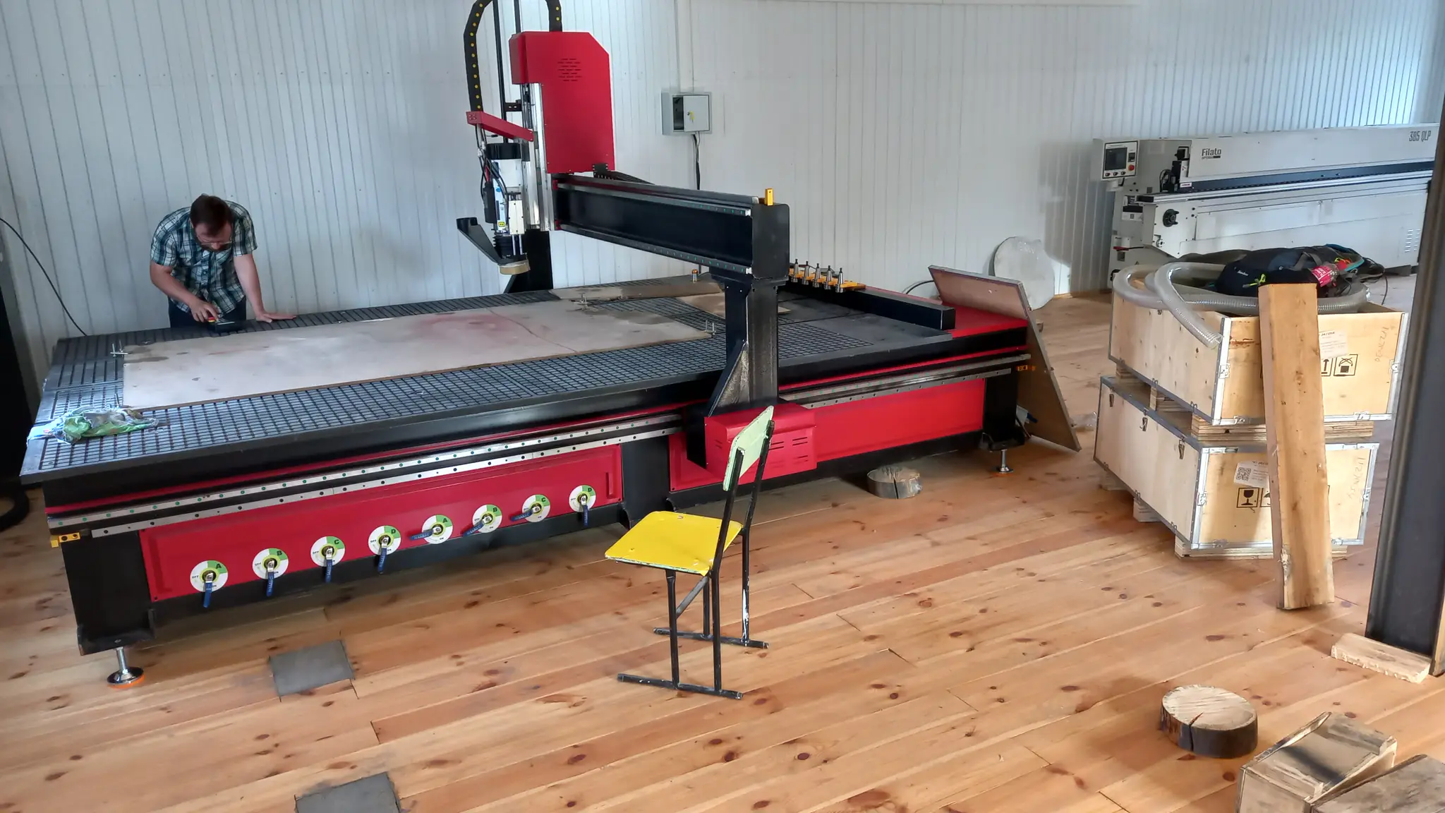 Фрезерный станок с ЧПУ | 2100x3000x300 | 9 кВт | Weihong | ATC (Автосмена)