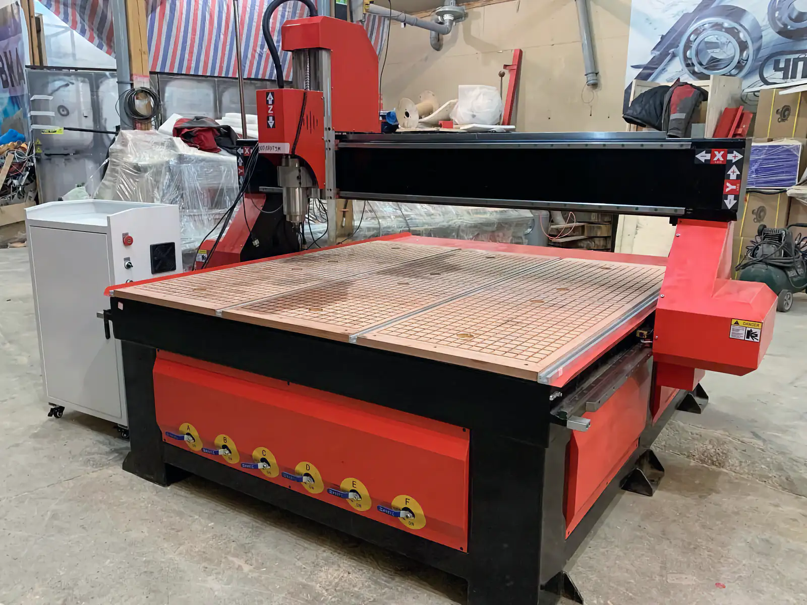 Фрезерный станок с ЧПУ | 1600x1600x300 | 2,2 кВт | Inectra фото 2