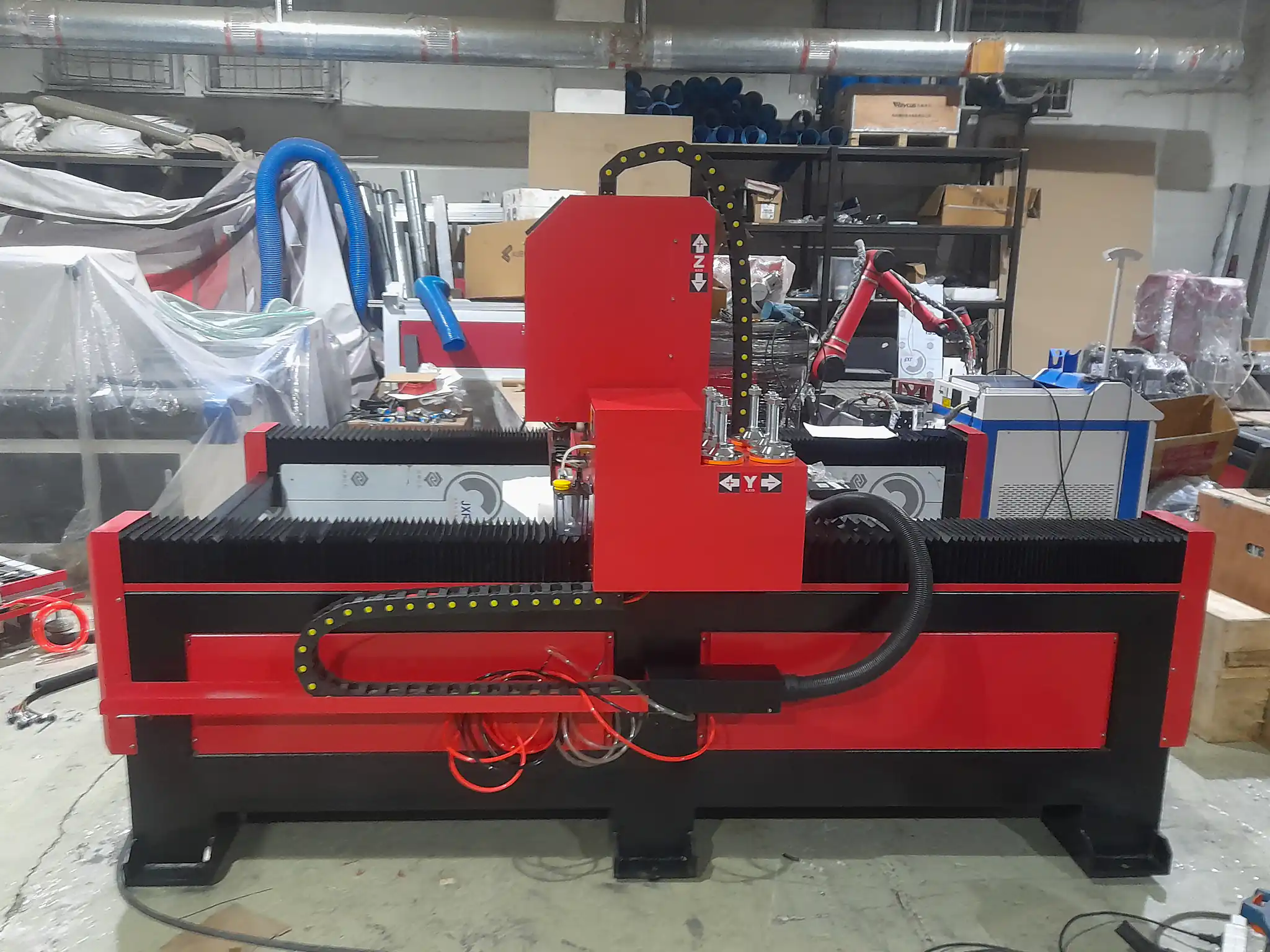 Фрезерный станок с ЧПУ по камню | 900x1500x400 | 3 кВт | Inectra  фото 2