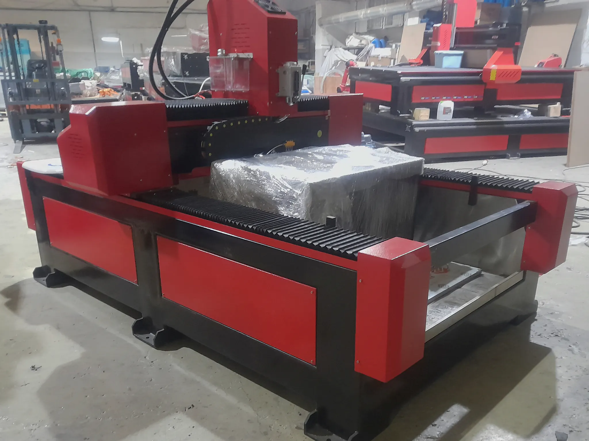 Фрезерный станок с ЧПУ по камню | 900x1500x400 | 3 кВт | Inectra  фото 5