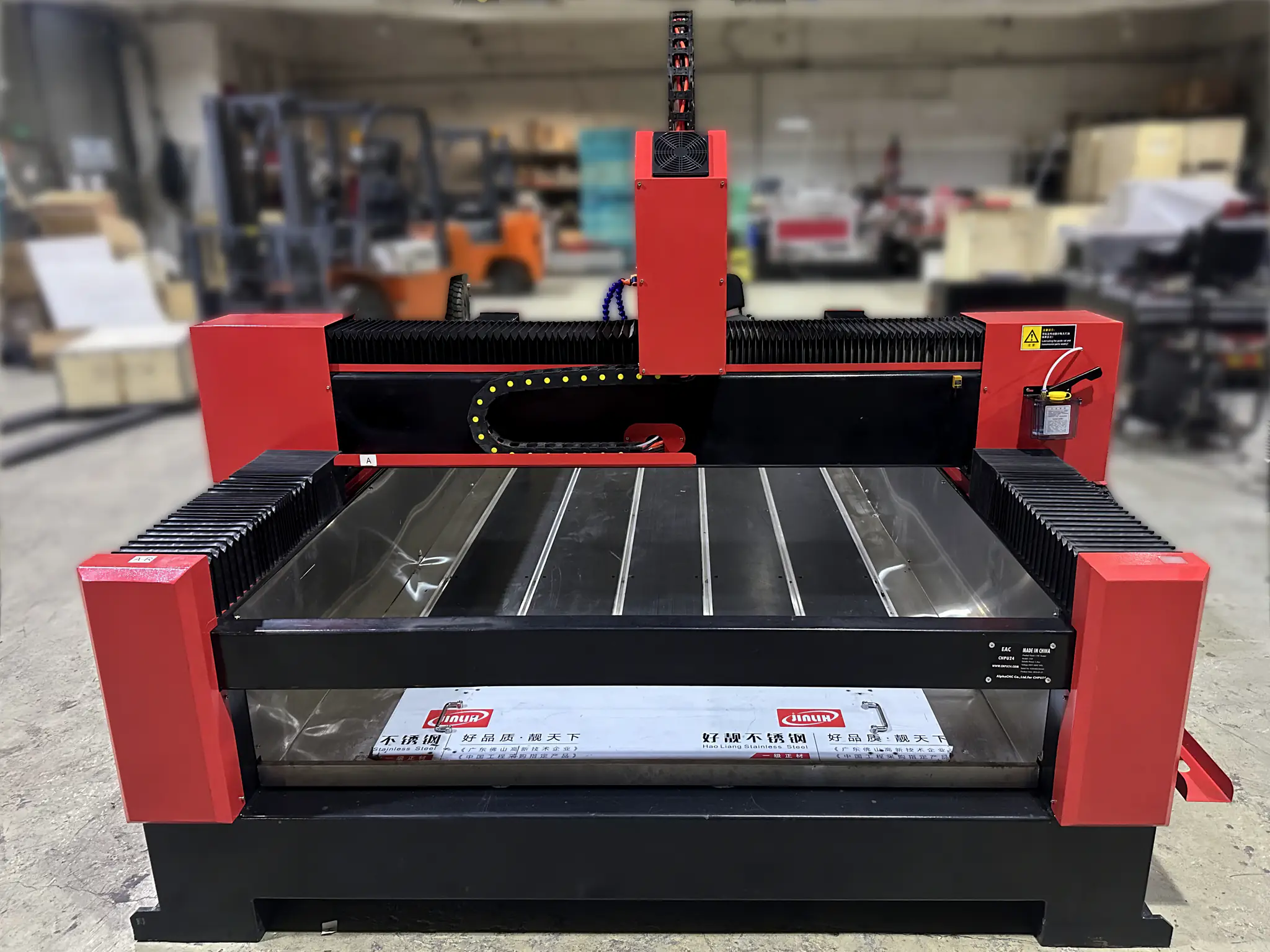 Фрезерный станок с ЧПУ по камню | 1300x2500x400 | 3 кВт | Inectra  фото 2