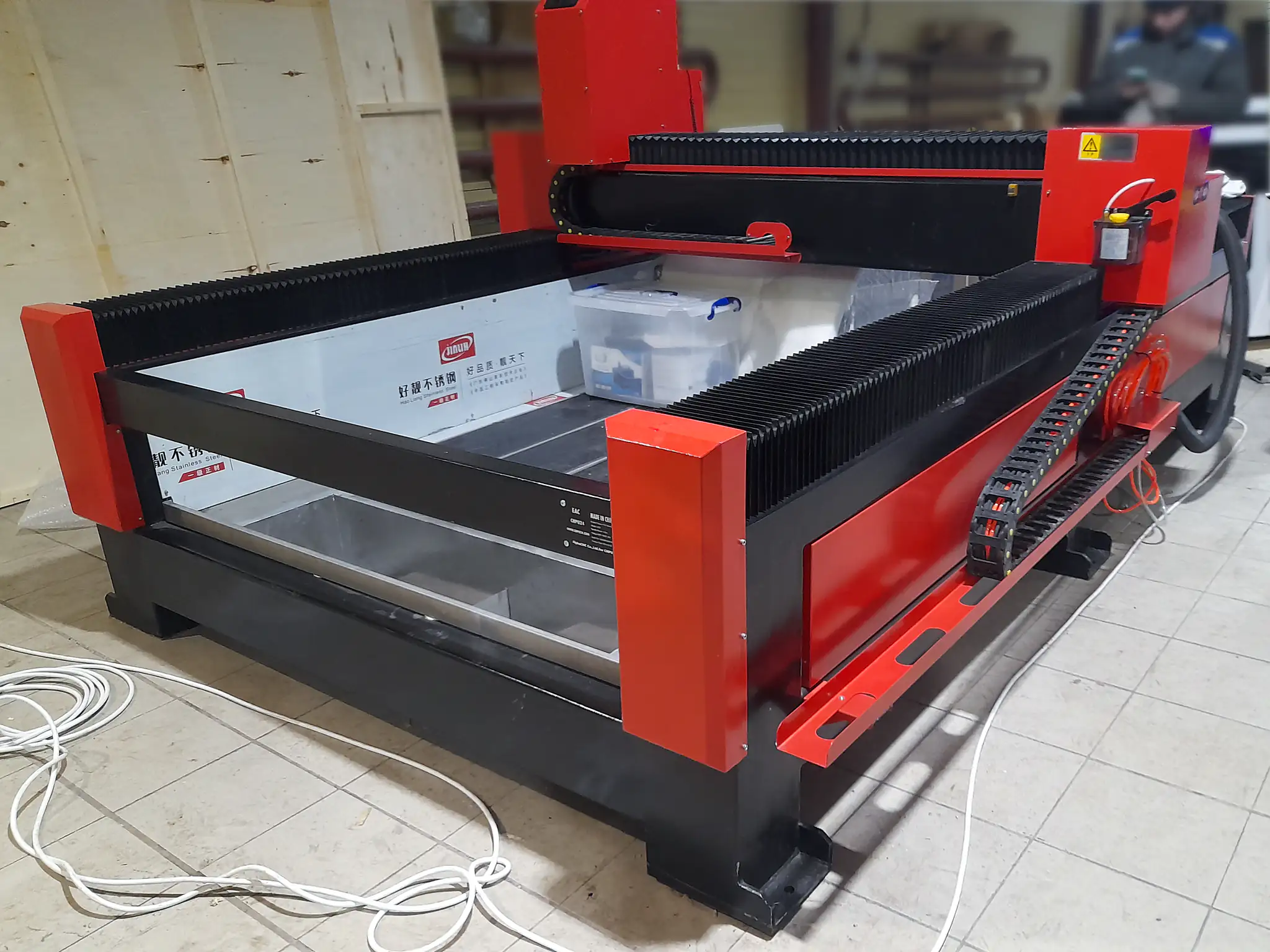 Фрезерный станок с ЧПУ по камню | 1300x2500x400 | 3 кВт | Inectra  фото 6