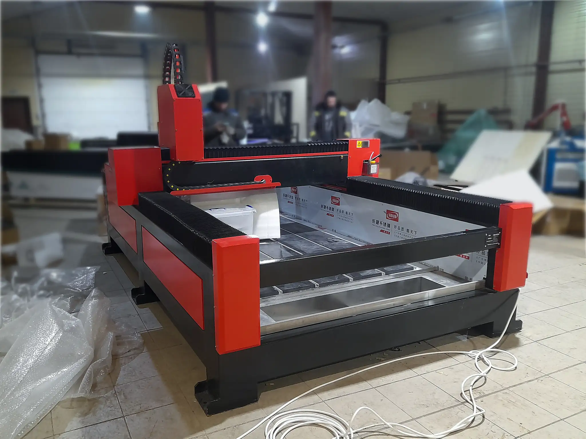 Фрезерный станок с ЧПУ по камню | 1300x2500x400 | 3 кВт | Inectra  фото 7