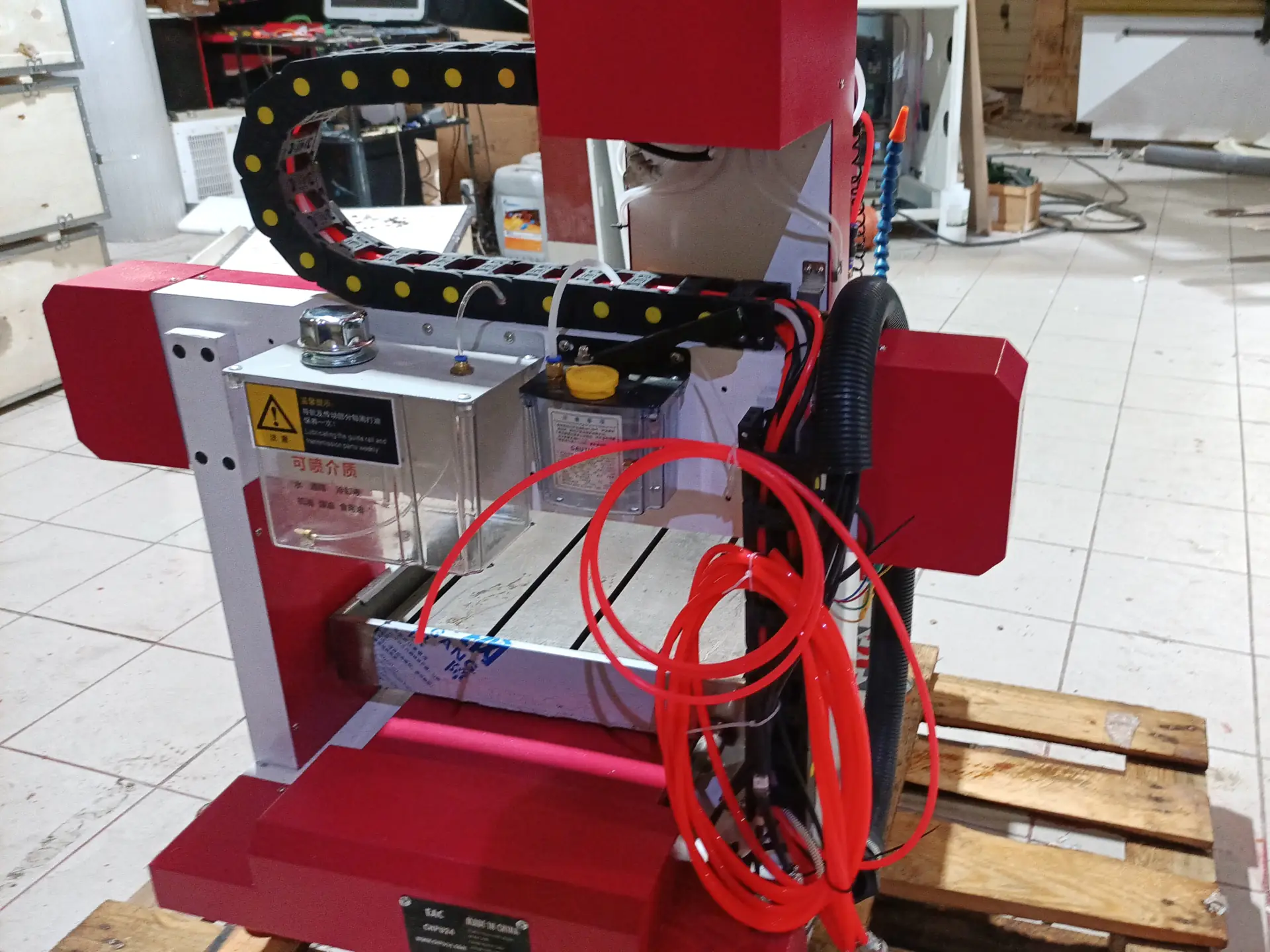 Фрезерный станок с подачей СОЖ | 400x400x200 | 2,2 кВт | Inectra фото 6