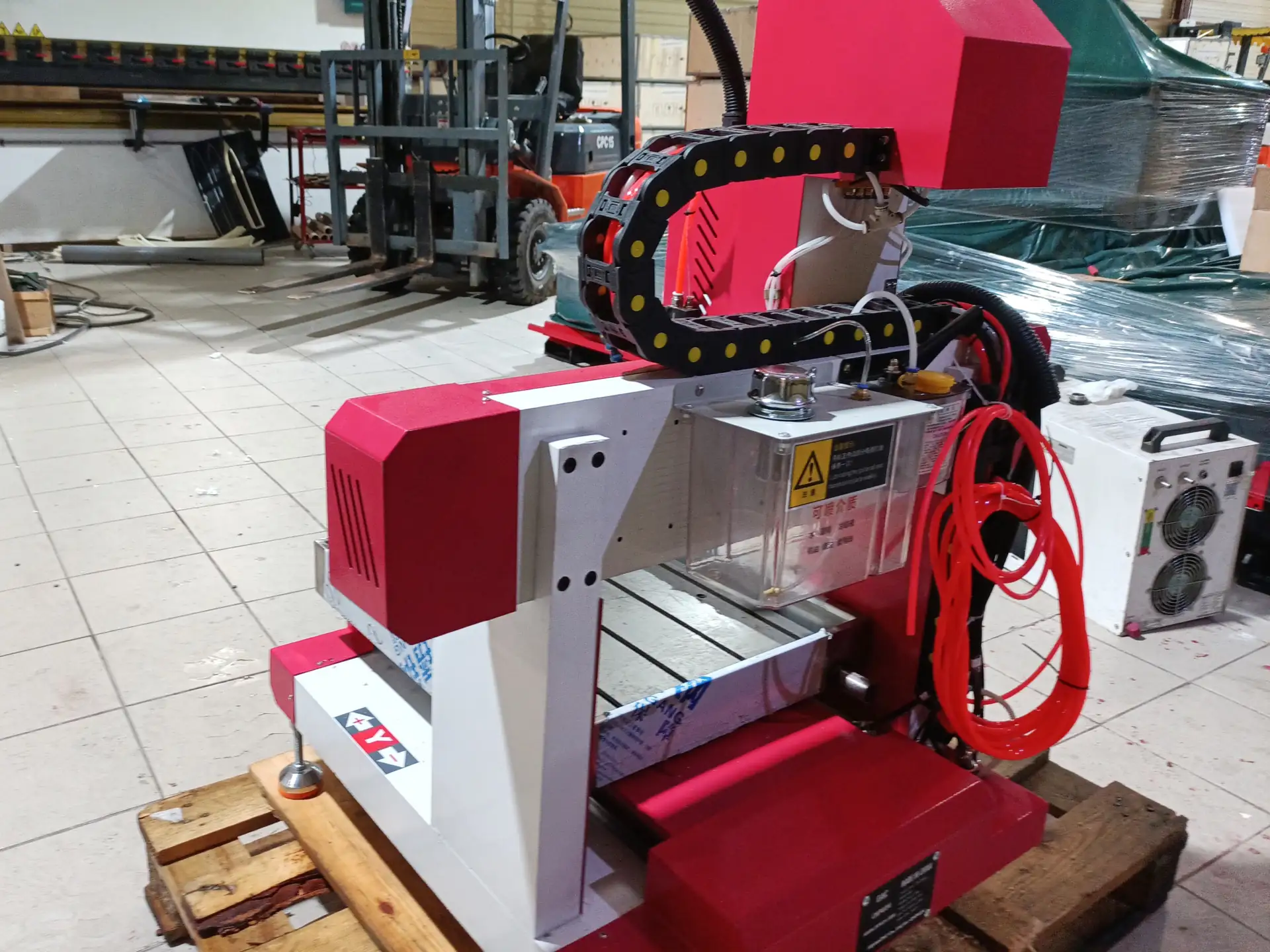 Фрезерный станок с подачей СОЖ | 400x400x200 | 2,2 кВт | Inectra фото 7