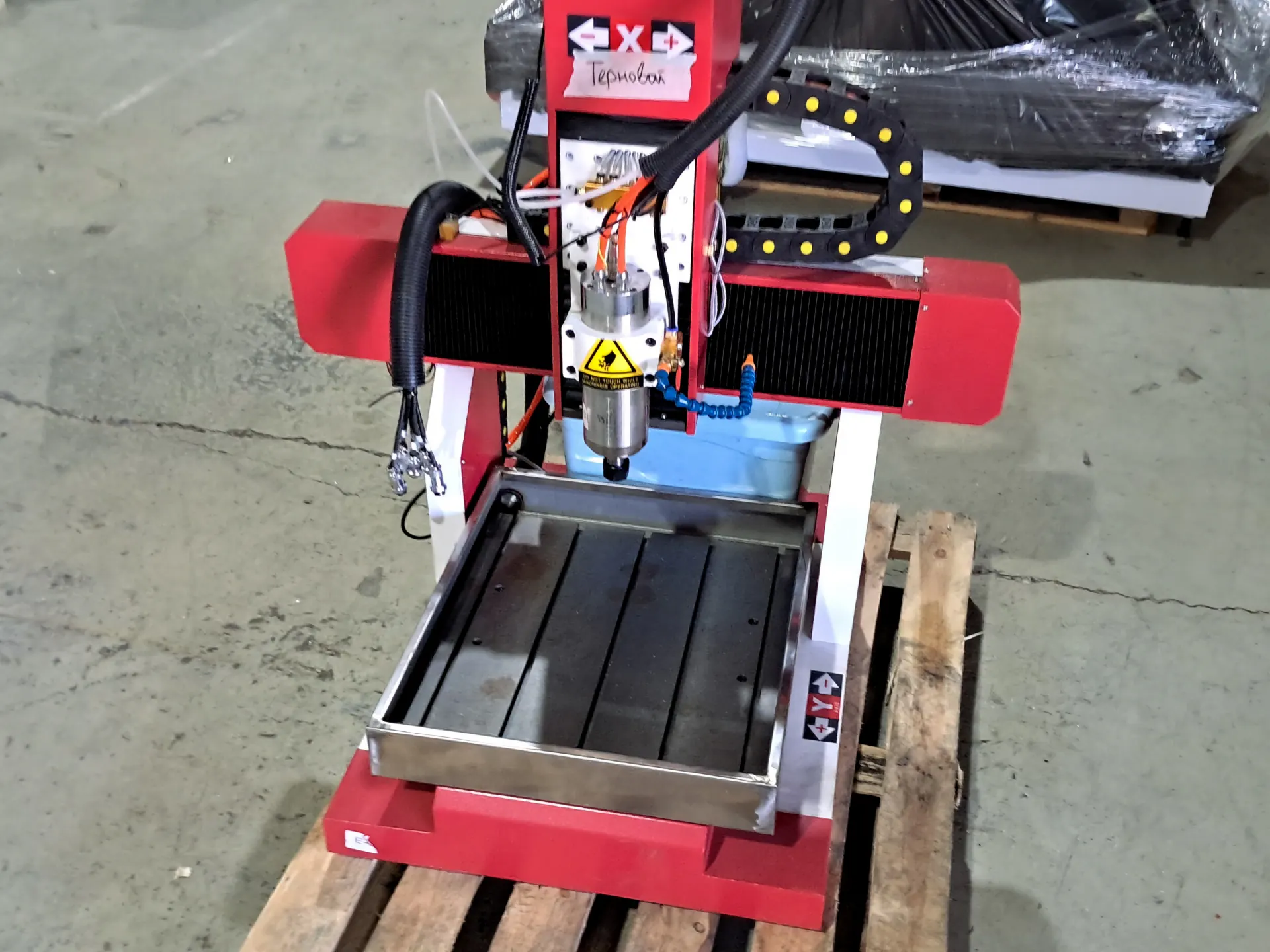 Фрезерный станок с подачей СОЖ | 400x400x200 | 2,2 кВт | Inectra фото 8