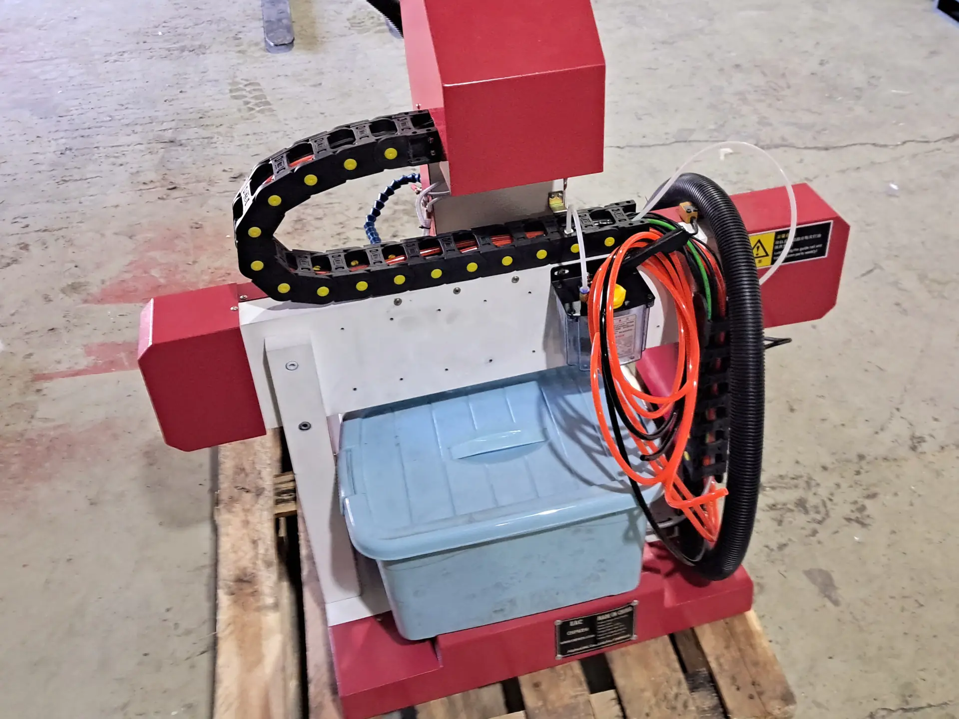 Фрезерный станок с подачей СОЖ | 400x400x200 | 2,2 кВт | Inectra фото 9