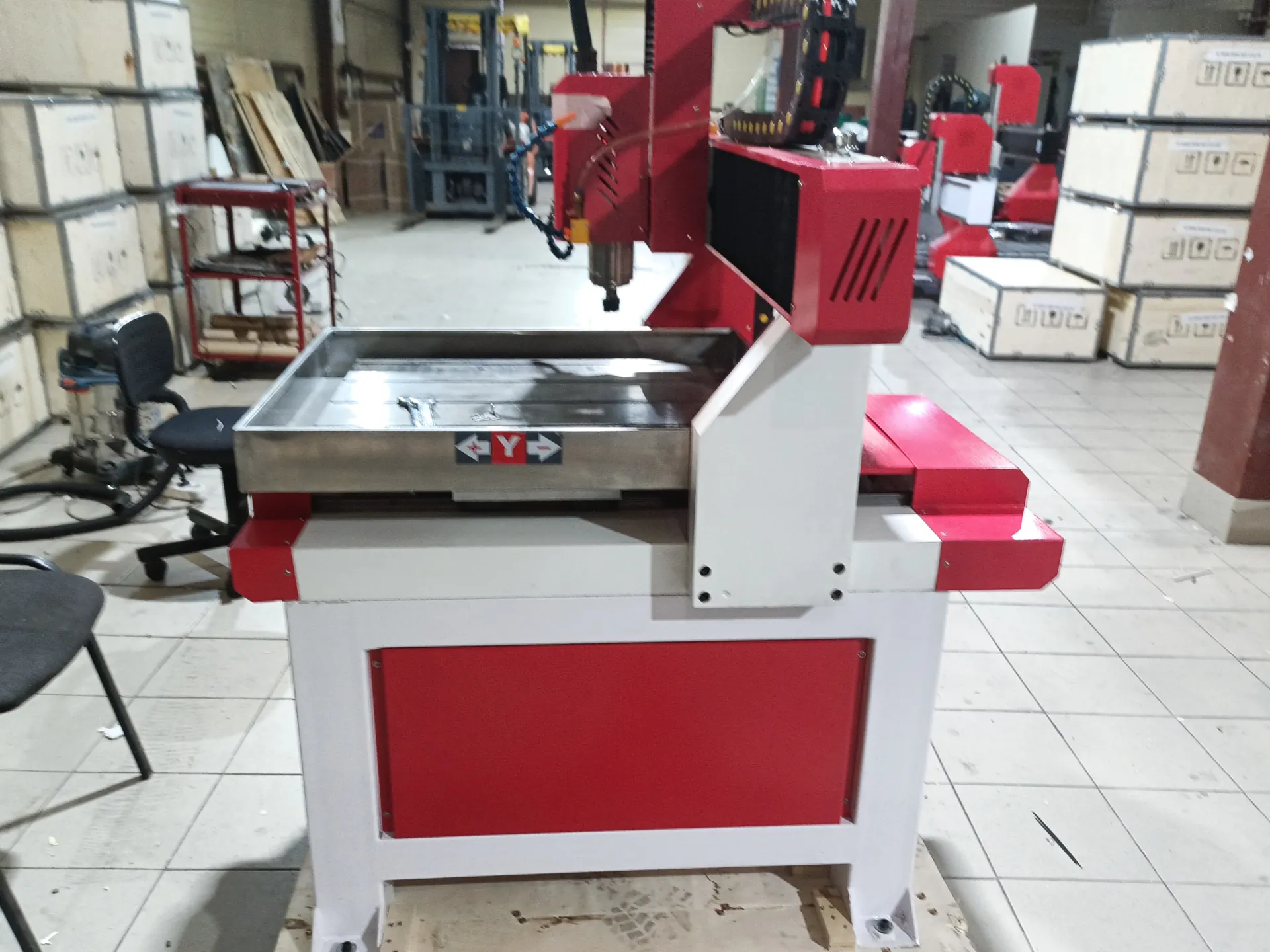 Фрезерный станок с подачей СОЖ | 600x600x200 | 2,2 кВт | Inectra фото 6