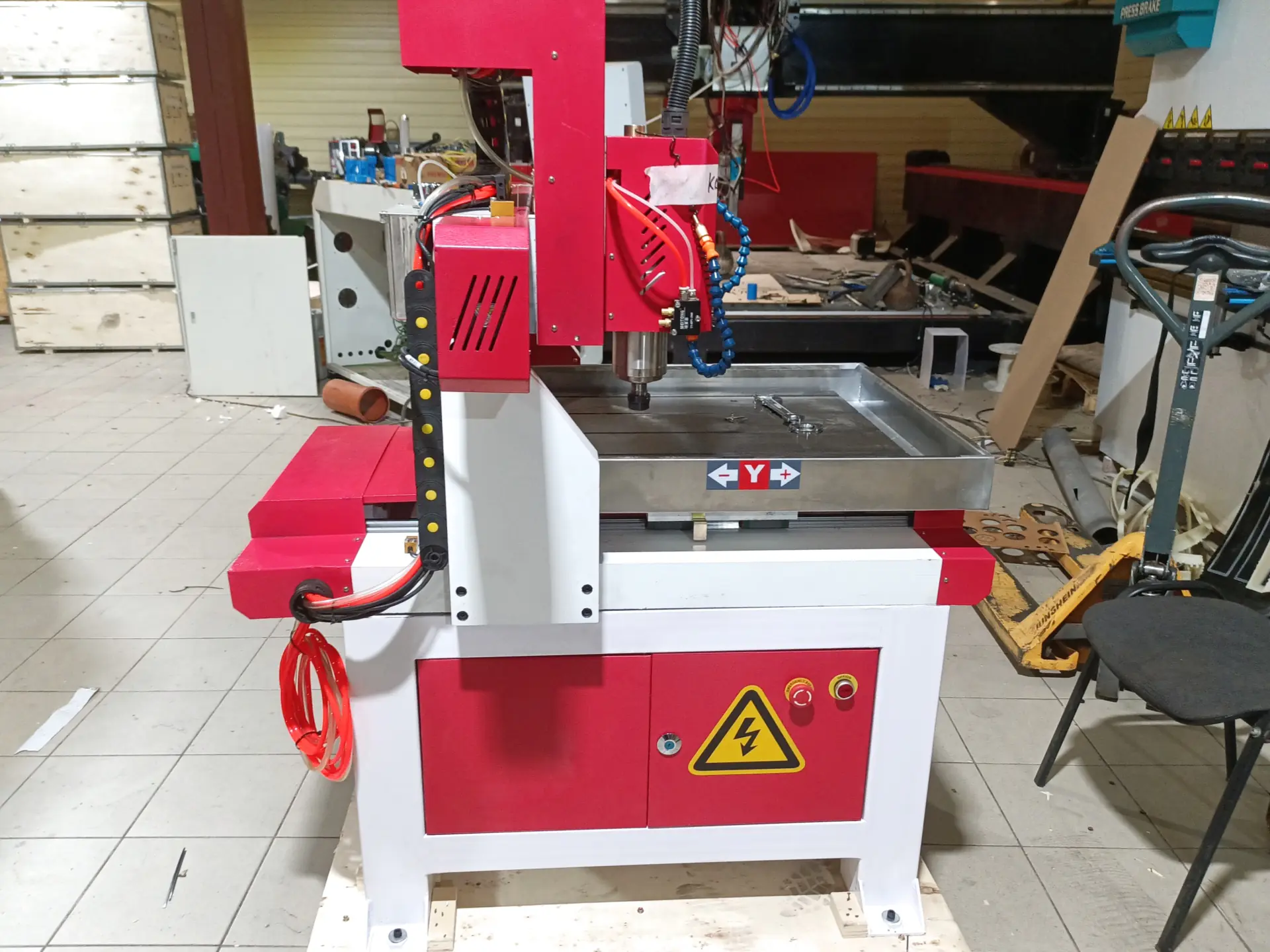 Фрезерный станок с подачей СОЖ | 600x600x200 | 2,2 кВт | Inectra фото 7