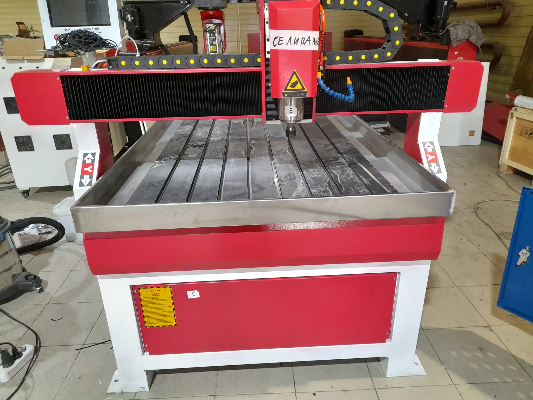 Фрезерный станок с подачей СОЖ | 900x1500x200 | 2,2 кВт | Inectra