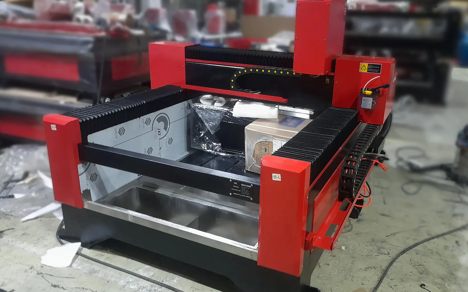 Фрезерный станок с ЧПУ по камню | 900x1500x400 | 3 кВт | Inectra 